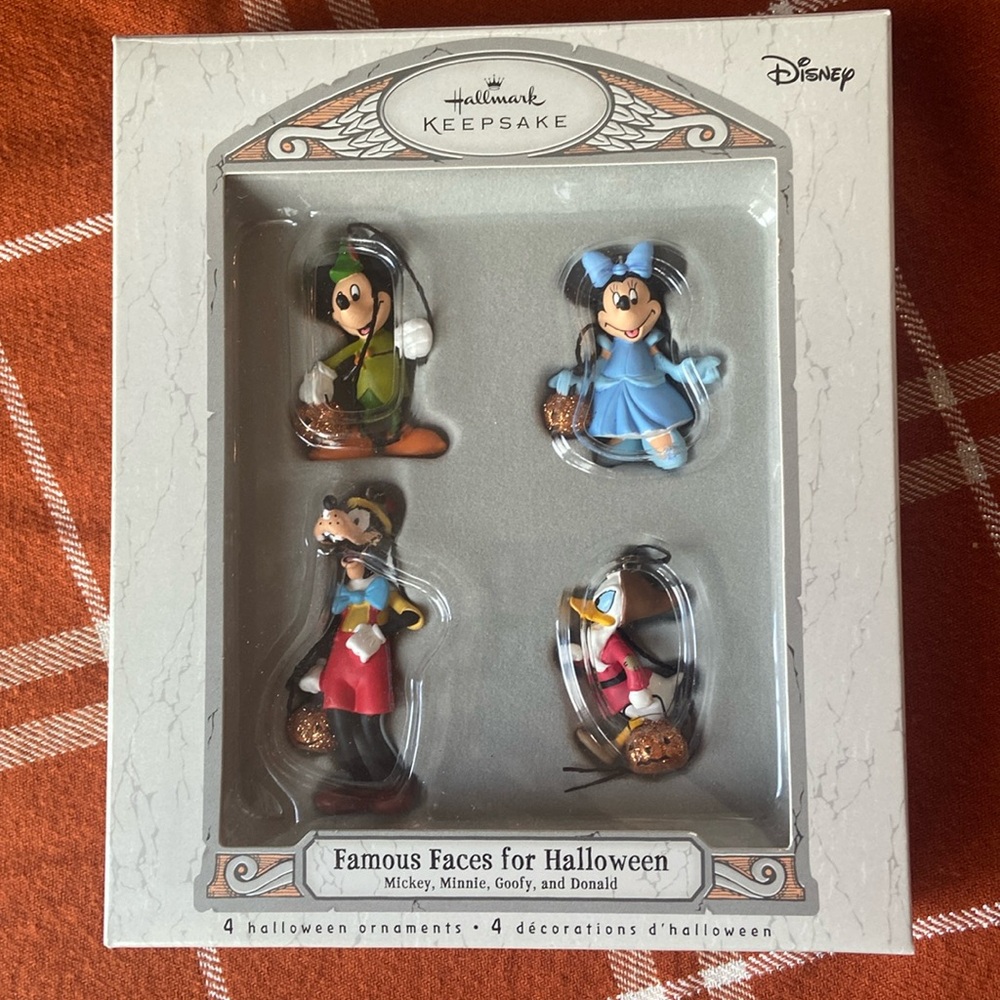 Hallmark Keepsake Disney Halloween ornaments NWT